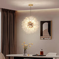 Striking LED pendant chandelier