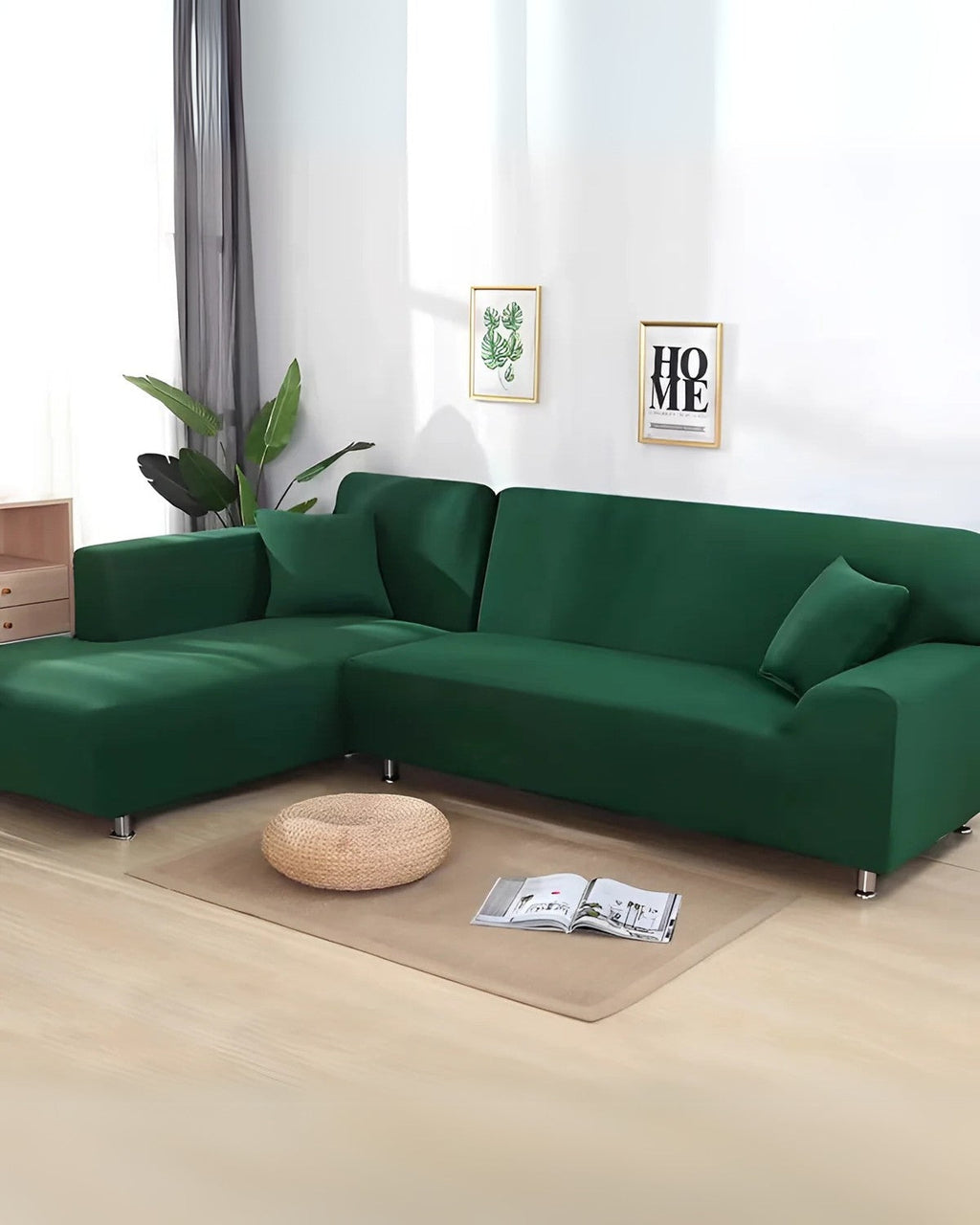 Housse de protection pour canapé modulable, housse flexible