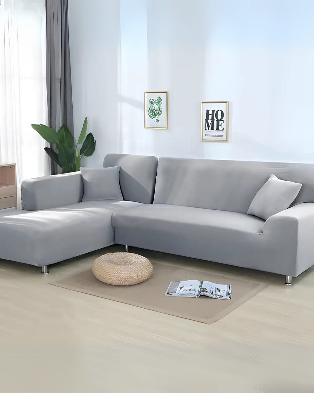 Housse de protection pour canapé modulable, housse flexible