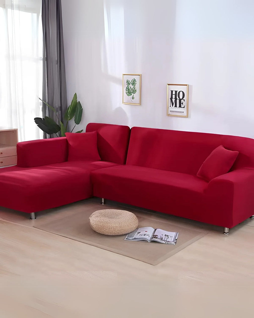 Housse de protection pour canapé modulable, housse flexible