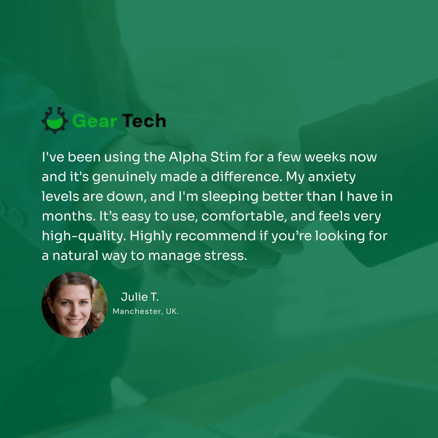 Urządzenie do neurostymulacji Alpha Stim CES