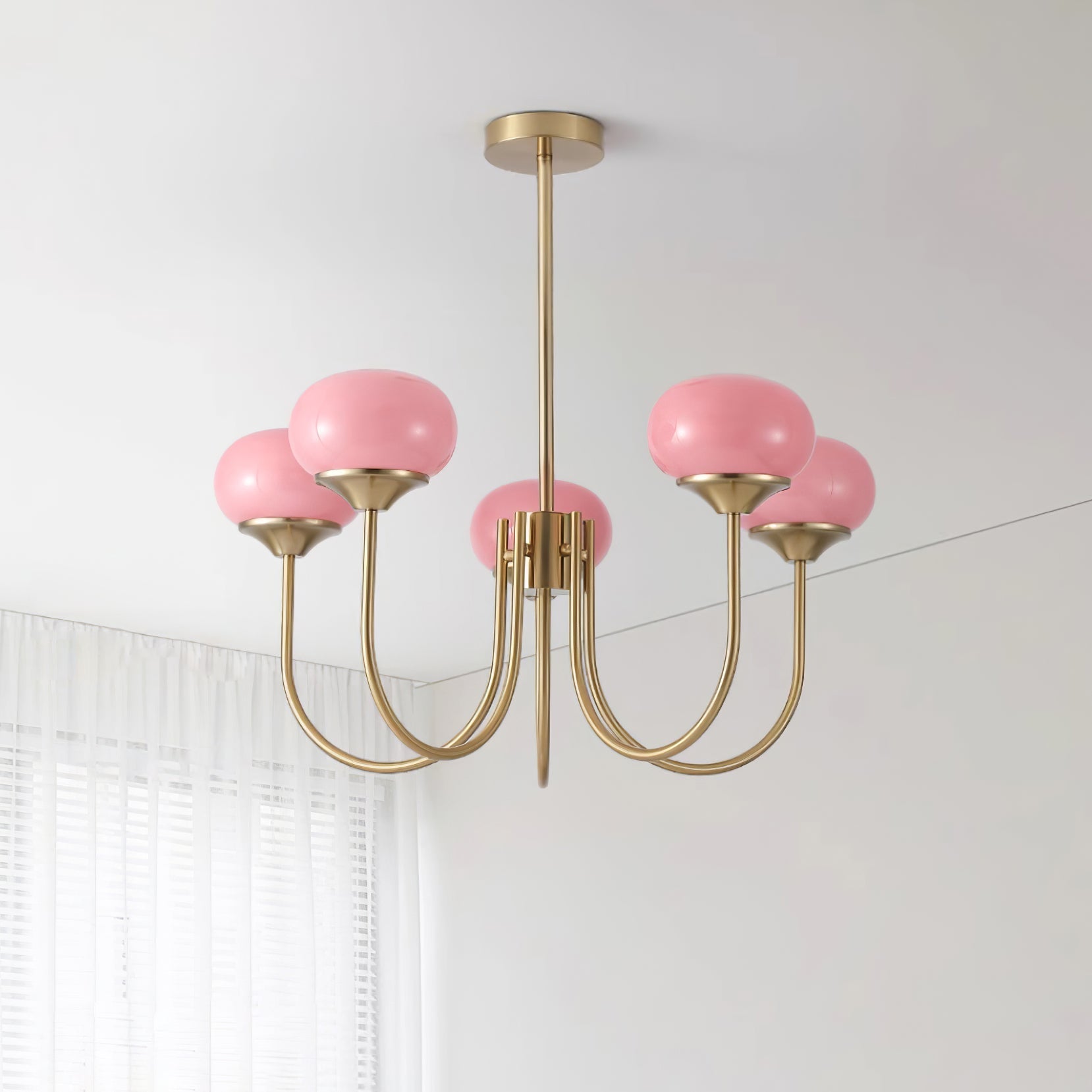 Nowoczesny żyrandol sufitowy Lampa wielopunktowa regulowana