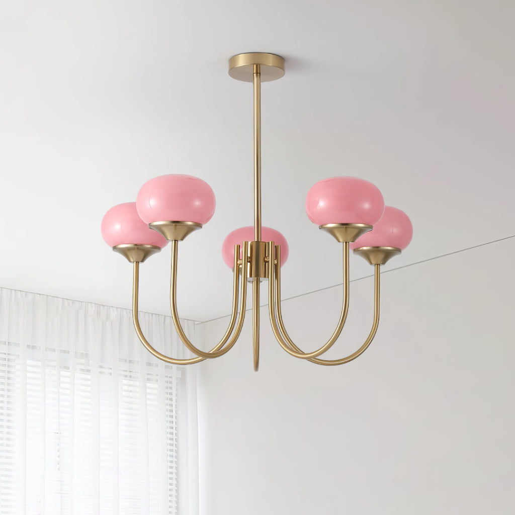 Nowoczesny żyrandol sufitowy Lampa wielopunktowa regulowana
