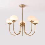 Nowoczesny żyrandol sufitowy Lampa wielopunktowa regulowana