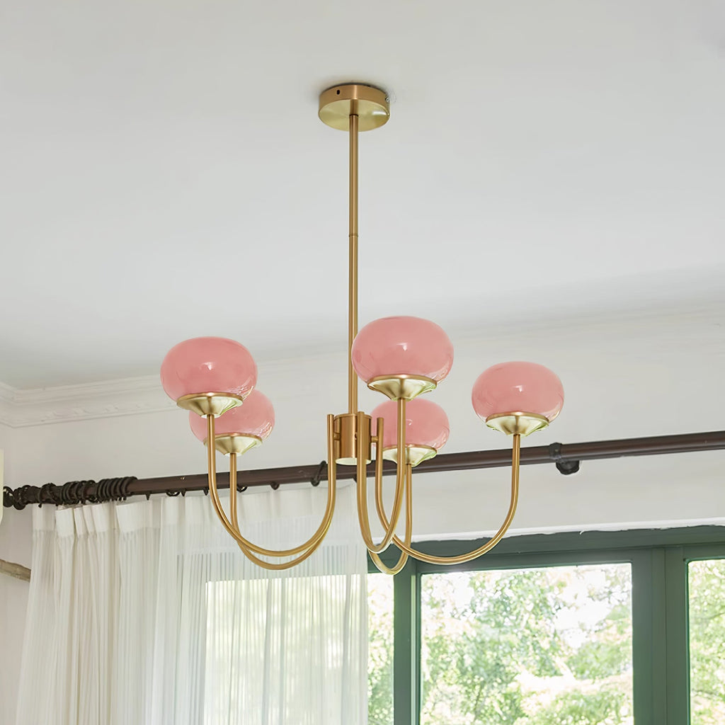 Nowoczesny żyrandol sufitowy Lampa wielopunktowa regulowana