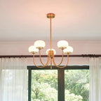 Nowoczesny żyrandol sufitowy Lampa wielopunktowa regulowana
