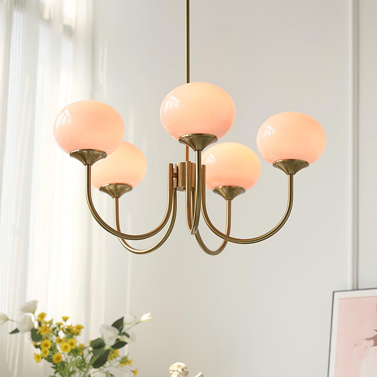 Nowoczesny żyrandol sufitowy Lampa wielopunktowa regulowana
