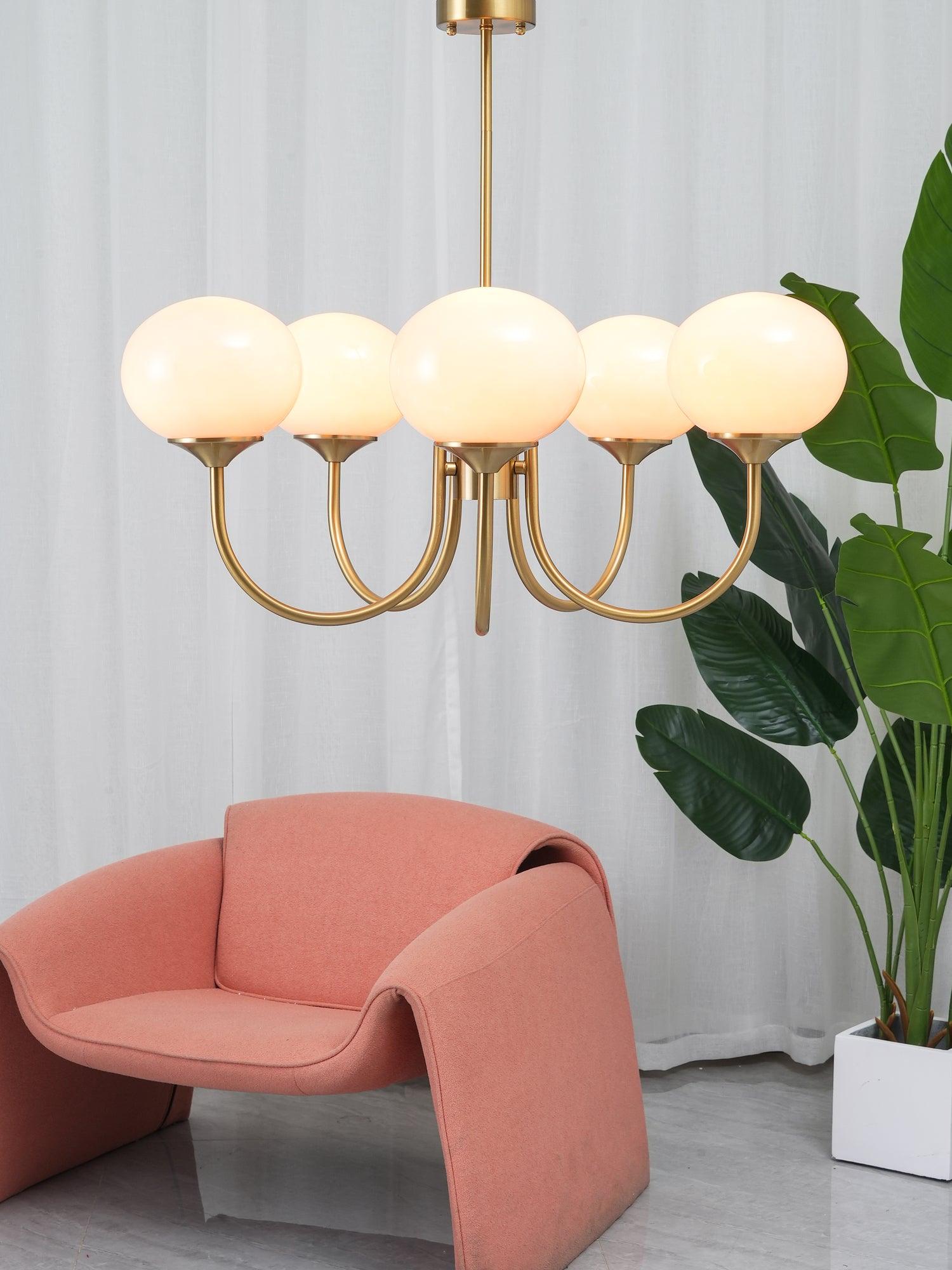 Nowoczesny żyrandol sufitowy Lampa wielopunktowa regulowana