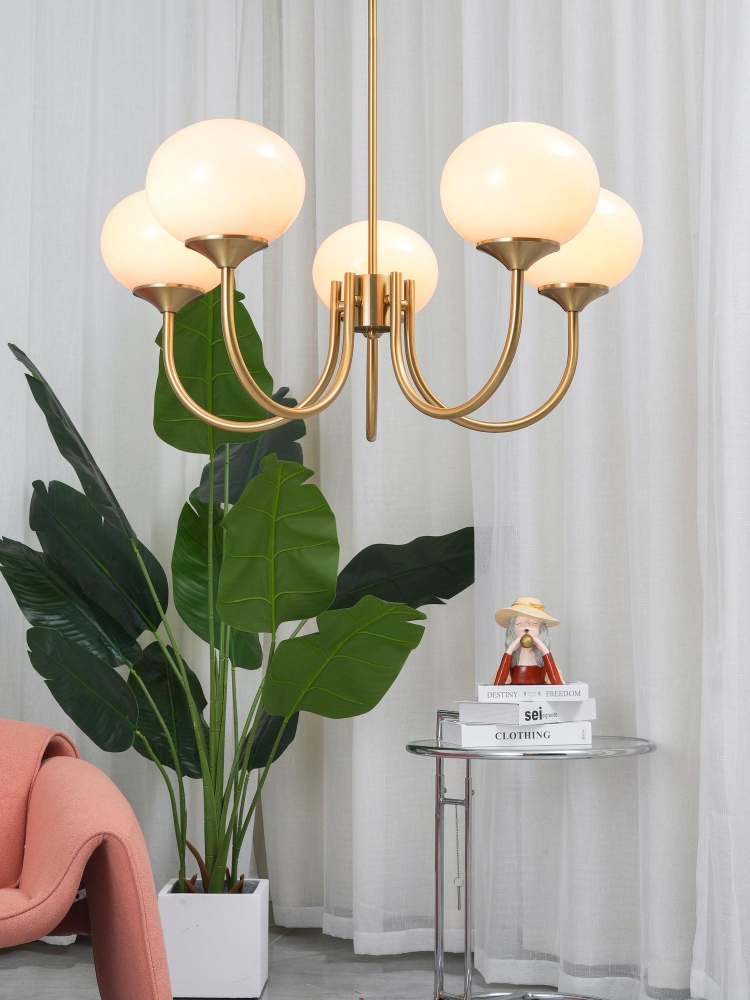Nowoczesny żyrandol sufitowy Lampa wielopunktowa regulowana