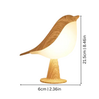 Lampe LED apaisante et fonctionnelle avec diffuseur parfumé en forme d’oiseau - Fonction tactile