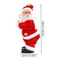 Festive Dancing Santa Figurine – Holiday Home Decoration
