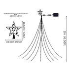 Świąteczna dekoracja promienny gwiezdna kaskada