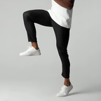 Pantaloni Chino Uomo Taglio Slim con Vita Elastico