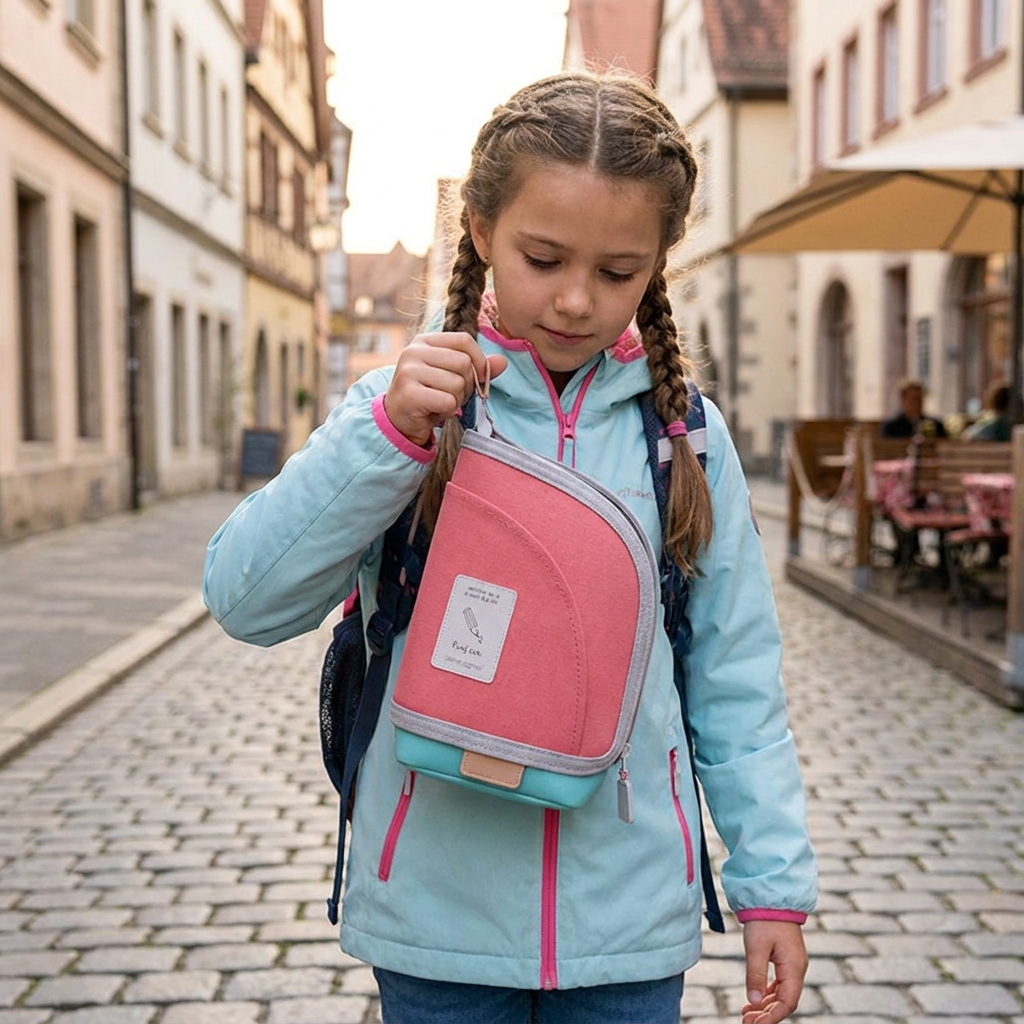Trousse 2-en-1 avec organiseur de bureau et porte-stylo