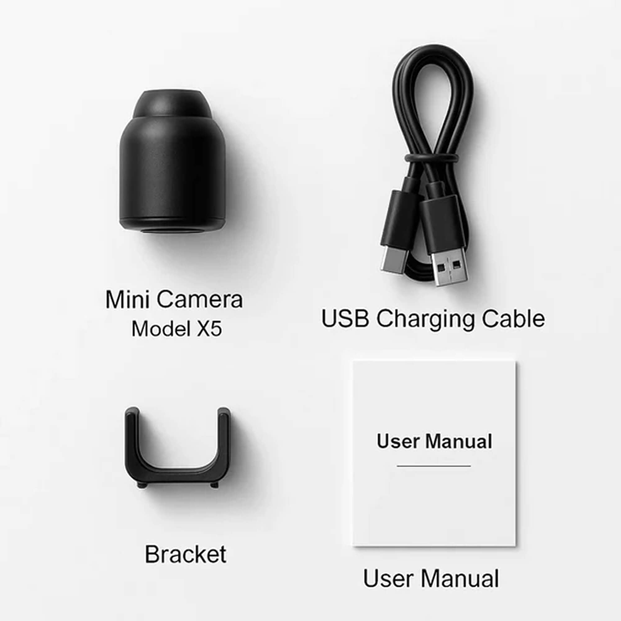 Kompaktowa Bezprzewodowa Ukryta Kamera do Monitoringu