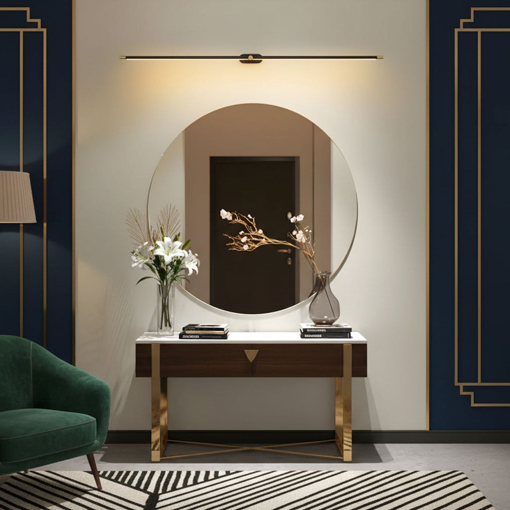 Łazienkowa lampa ścienna LED do lustra Smukły liniowy design