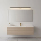 Minimale schlanke LED-Wandleuchte für Badezimmer