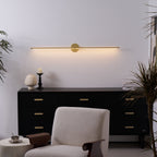 Łazienkowa lampa ścienna LED do lustra Smukły liniowy design