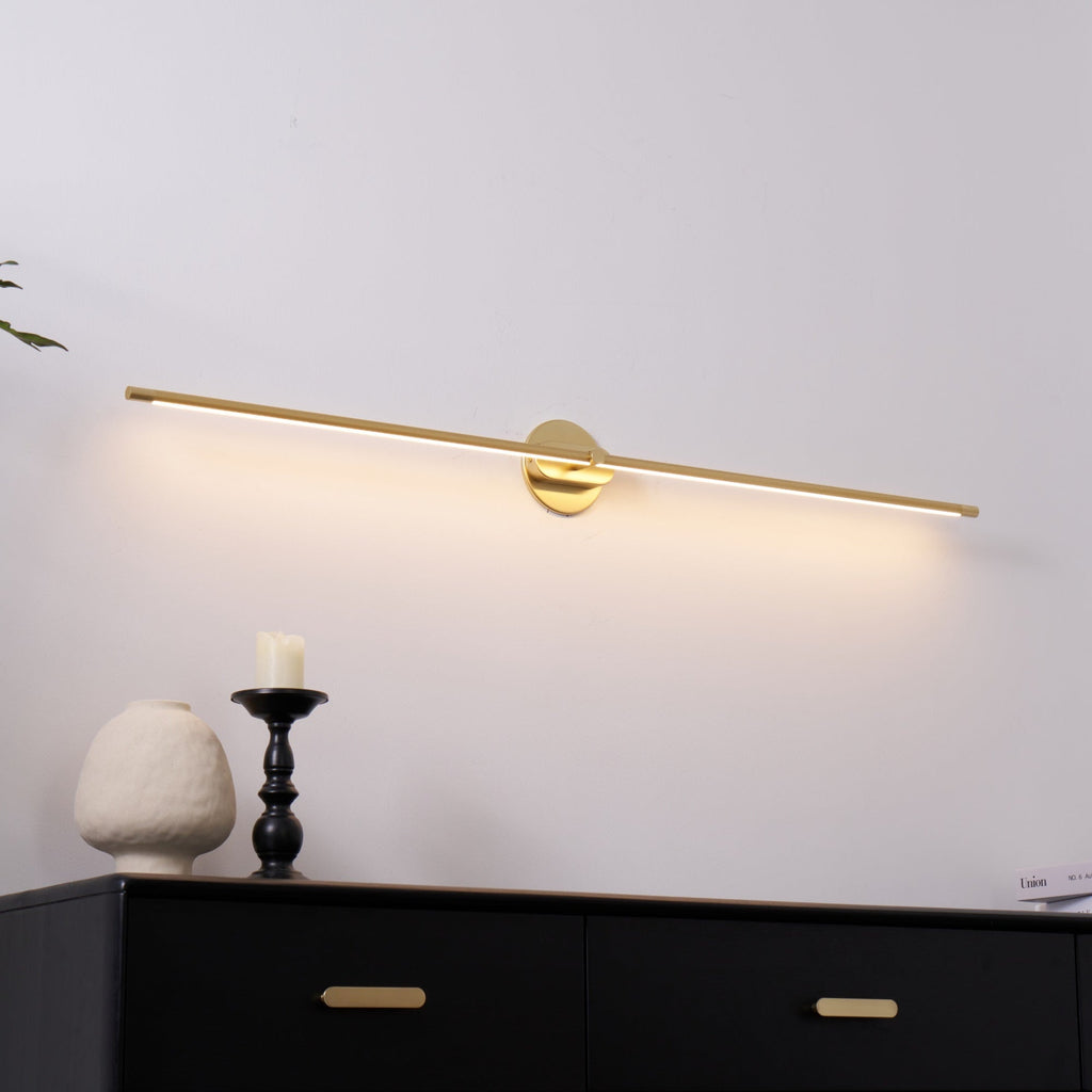 Łazienkowa lampa ścienna LED do lustra Smukły liniowy design