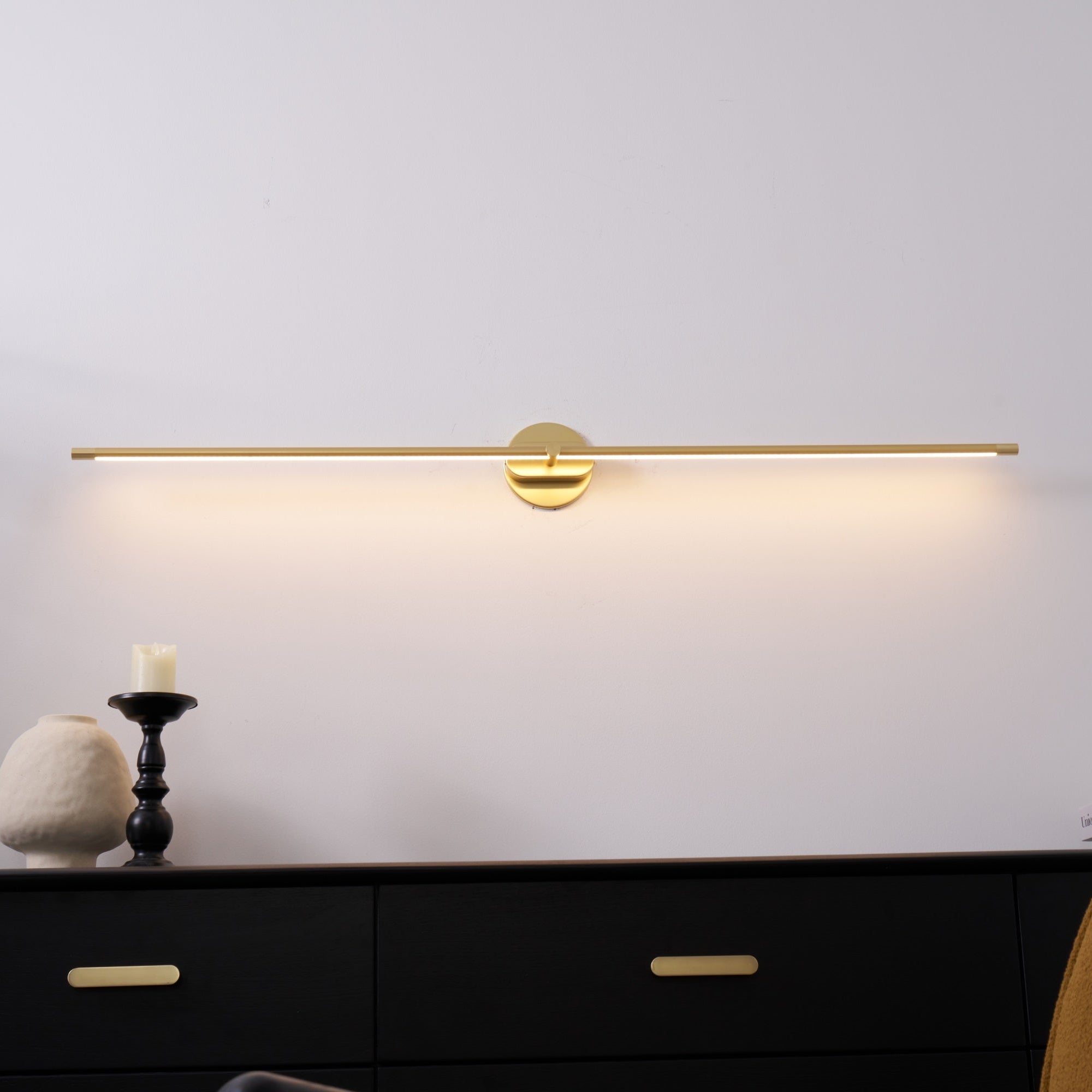Łazienkowa lampa ścienna LED do lustra Smukły liniowy design