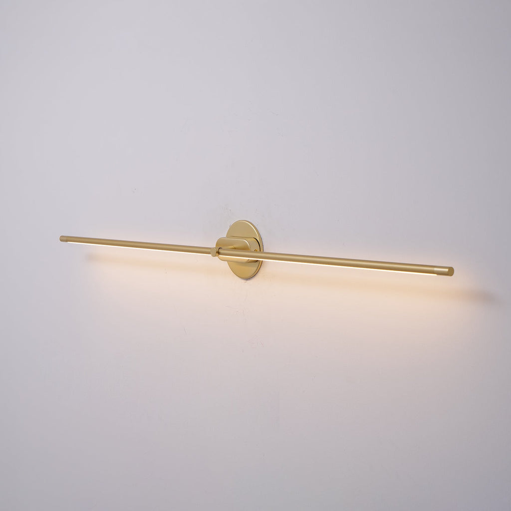 Łazienkowa lampa ścienna LED do lustra Smukły liniowy design
