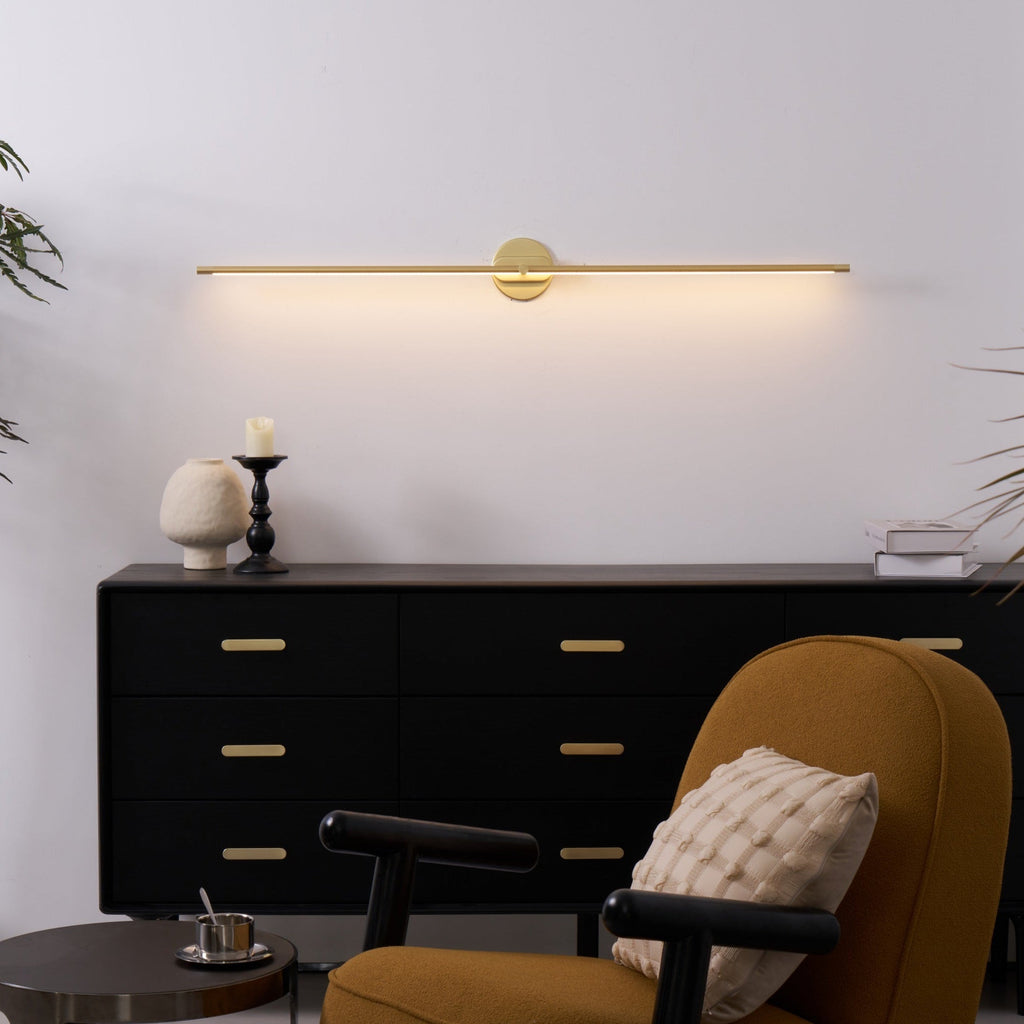 Łazienkowa lampa ścienna LED do lustra Smukły liniowy design