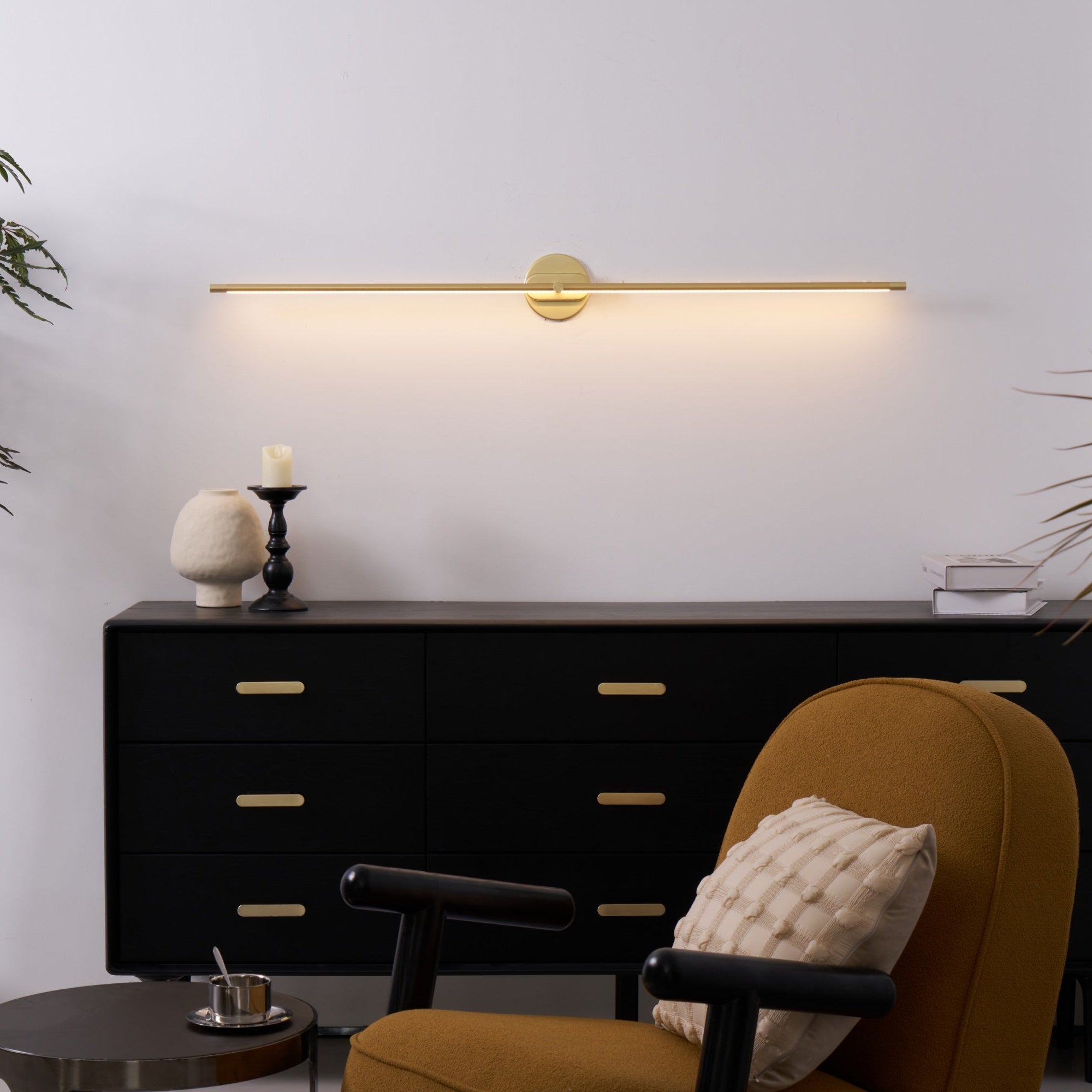 Łazienkowa lampa ścienna LED do lustra Smukły liniowy design