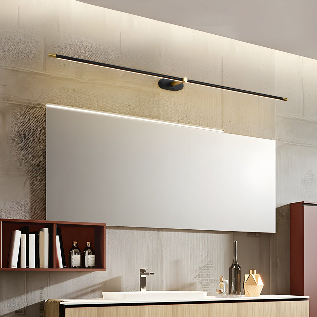 Łazienkowa lampa ścienna LED do lustra Smukły liniowy design
