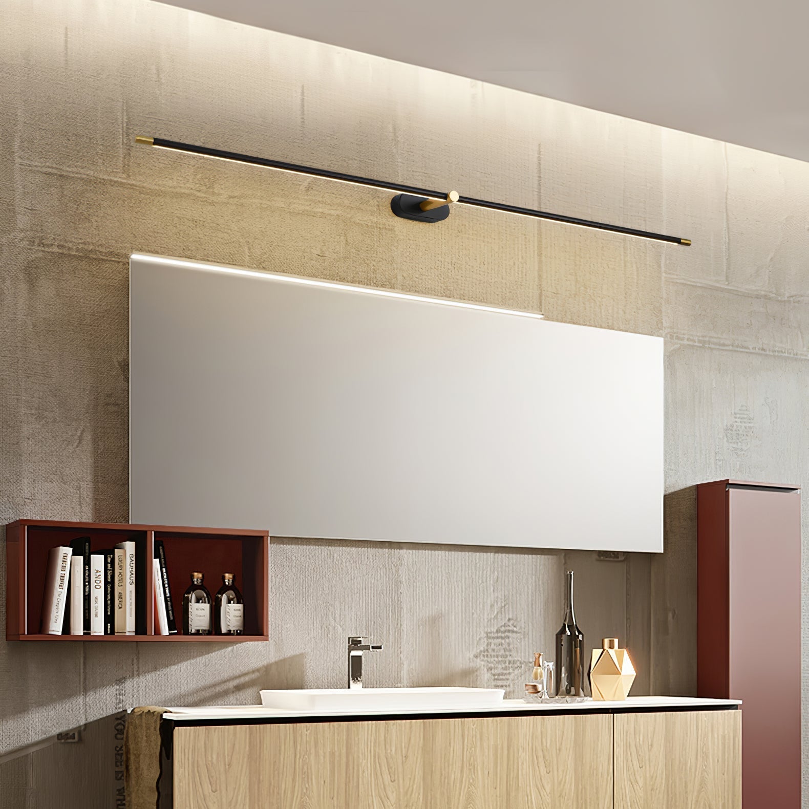 Applique decorativa moderna LED - lampada da parete lineare