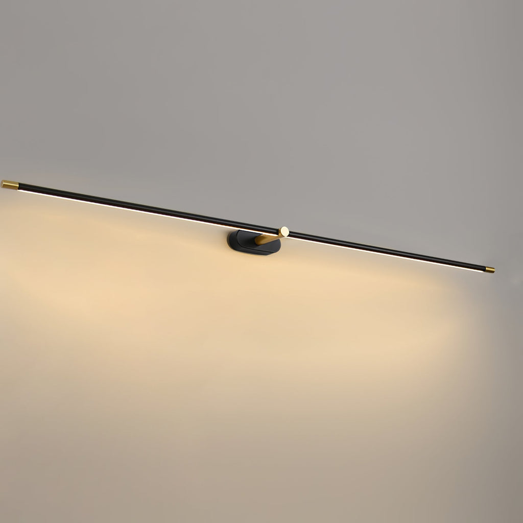 Łazienkowa lampa ścienna LED do lustra Smukły liniowy design