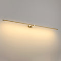 LED-Wandleuchte fürs Badezimmer mit Spiegel, schlankes lineares Design