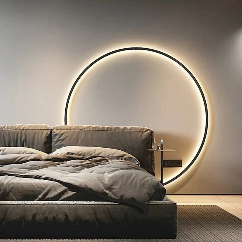 Smukła Nowoczesna Lampa LED Ścienna
