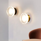 Elegancka okrągła lampa ścienna – nowoczesna lampa LED do wnętrz