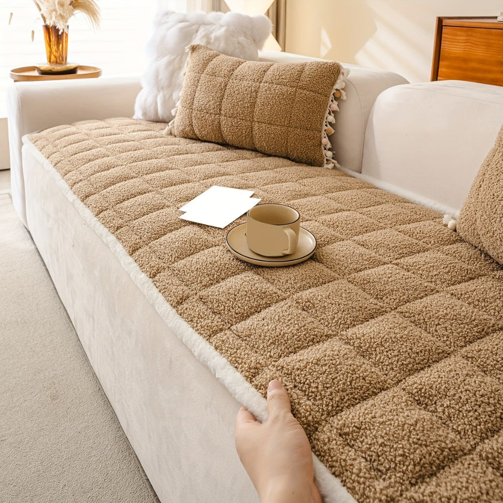 Sofa Protector Non-Slip Square Cover for Couch