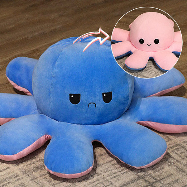 Giocattolo di peluche per bambini polpo compagno amichevole