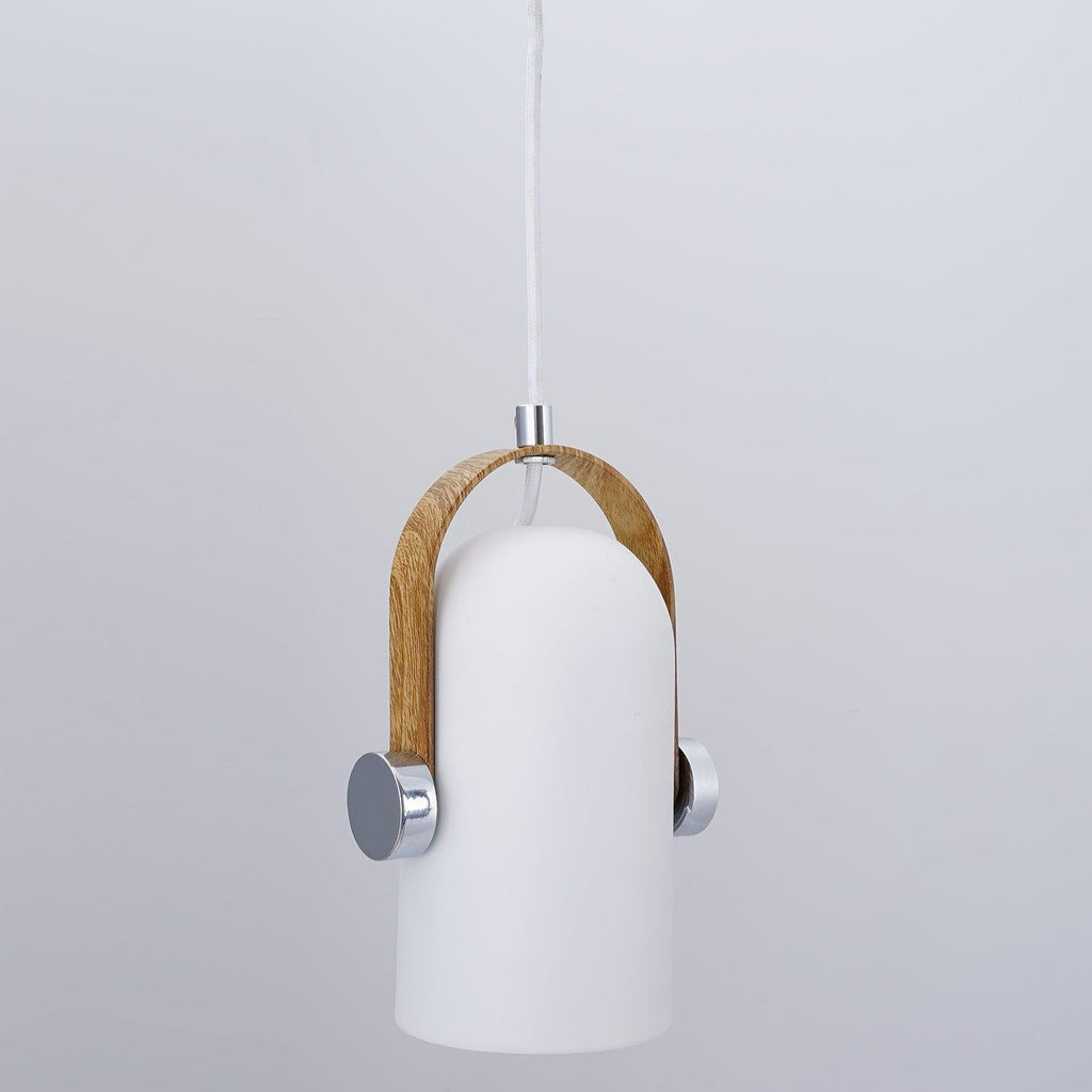 Lampada a sospensione industriale in stile “cannon” per interni loft