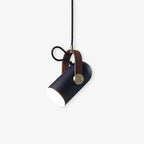 Lampada a sospensione industriale in stile “cannon” per interni loft