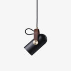 Lampada a sospensione industriale in stile “cannon” per interni loft