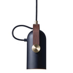 Lampada a sospensione industriale in stile “cannon” per interni loft