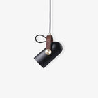 Lampada a sospensione industriale in stile “cannon” per interni loft