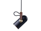 Lampada a sospensione industriale in stile “cannon” per interni loft
