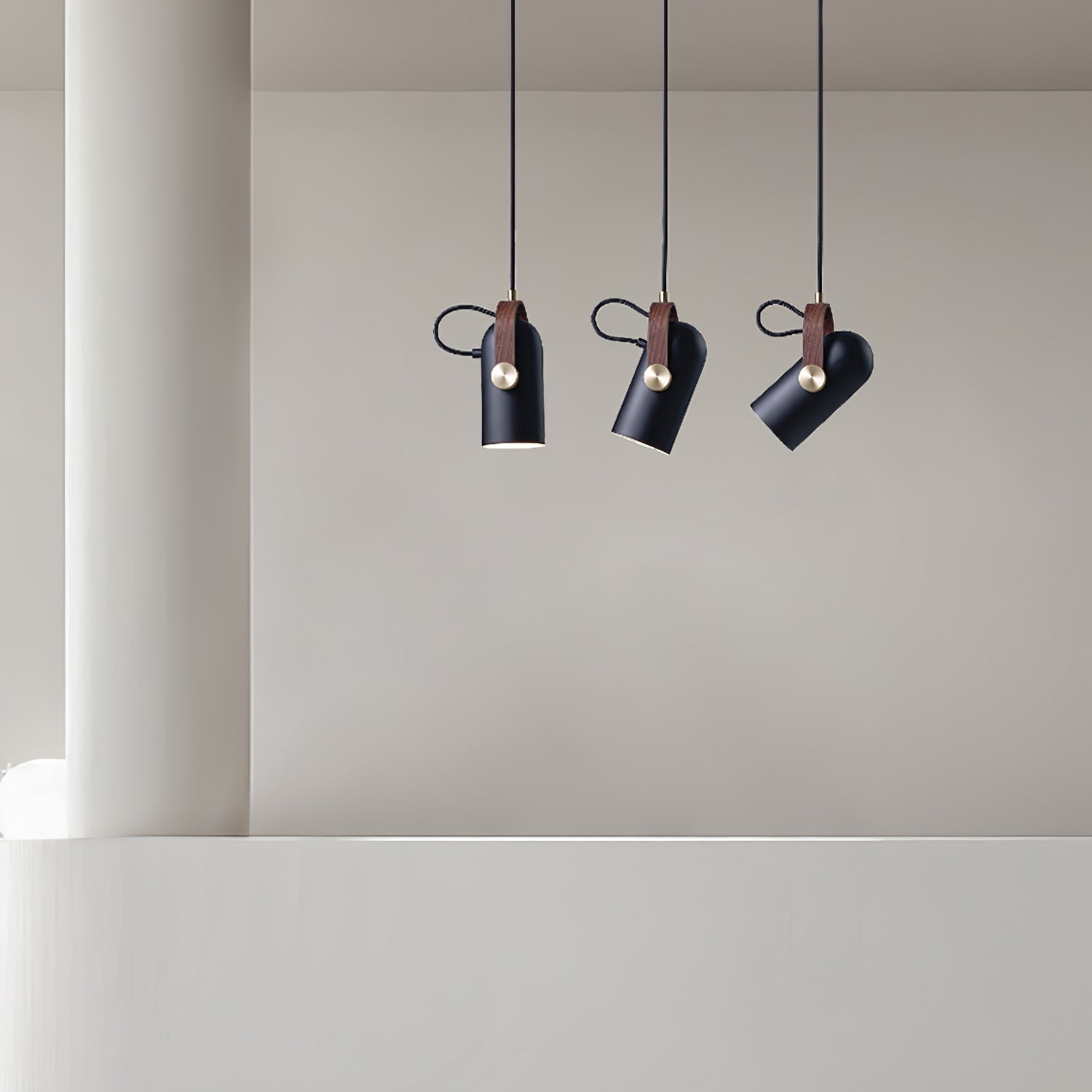 Lampe suspendue raffinée de style marin pour salons et lofts