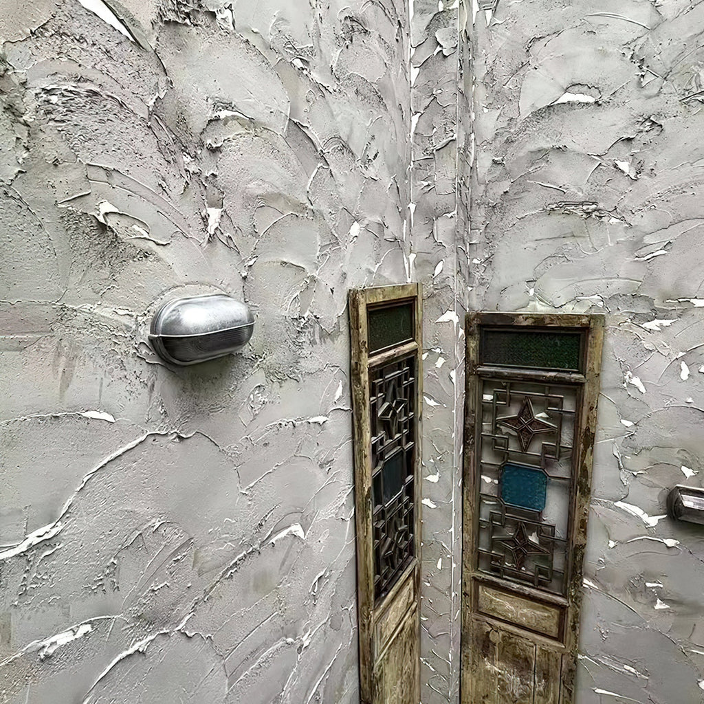 Zewnętrzna przemysłowa lampa ścienna typu bulkhead Owalny design odporny na warunki atmosferyczne