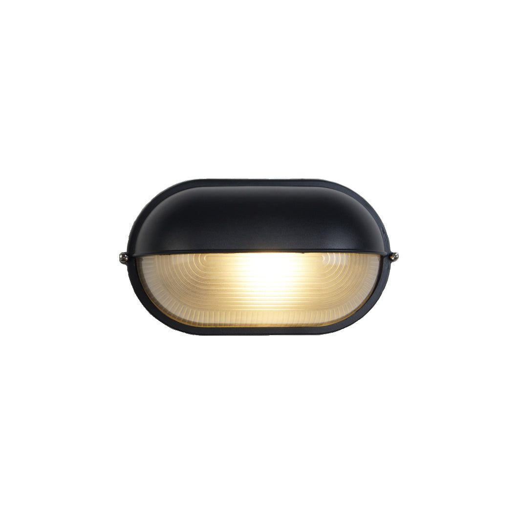 Zewnętrzna przemysłowa lampa ścienna typu bulkhead Owalny design odporny na warunki atmosferyczne
