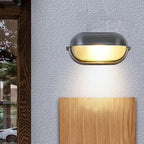 Zewnętrzna przemysłowa lampa ścienna typu bulkhead Owalny design odporny na warunki atmosferyczne