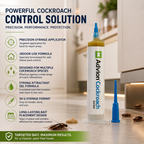 Seringue avec gel anti-cafards Applicateur précis pour intérieur