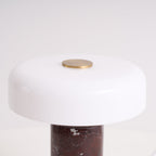 Lampada da tavolo moderna con base in marmo e controllo touch LED