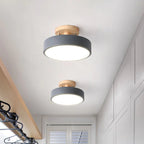 LED recessed ceiling lamp in Scandinavian style for interiors