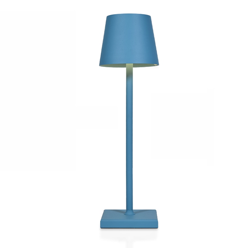 Lampada da tavolo LED scandinava moderna senza fili con funzione dimmer