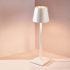 Lampada da tavolo LED scandinava moderna senza fili con funzione dimmer